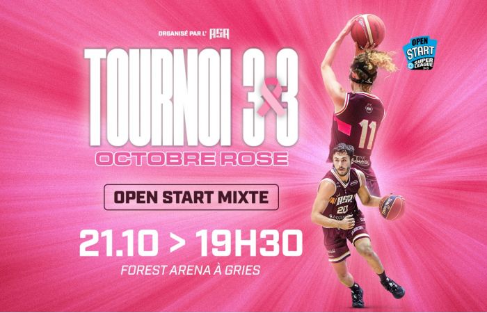 Open Start 3x3 - Octobre Rose