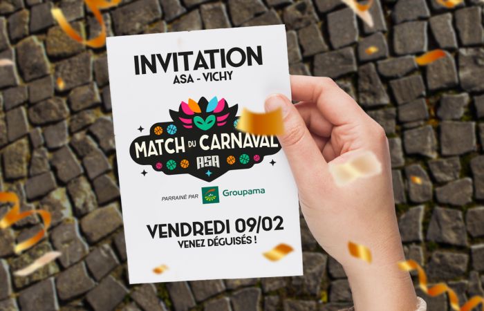 Match du Carnaval à l'ASA !