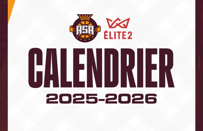 Le calendrier d’Élite 2 pour la saison 2025-26 est là !