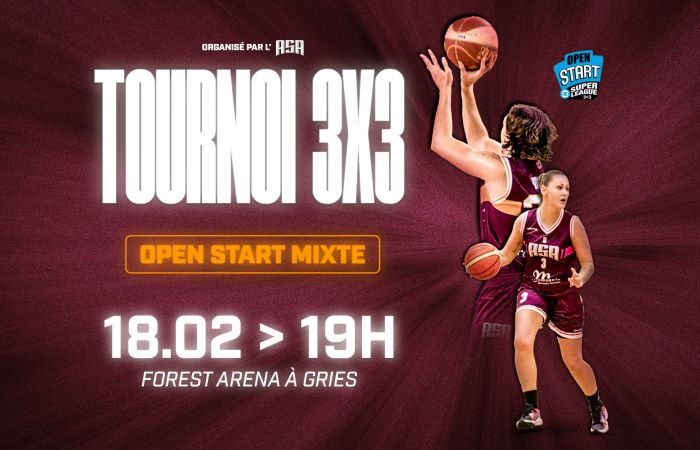 Tournoi 3x3 organisé par l'ASA !