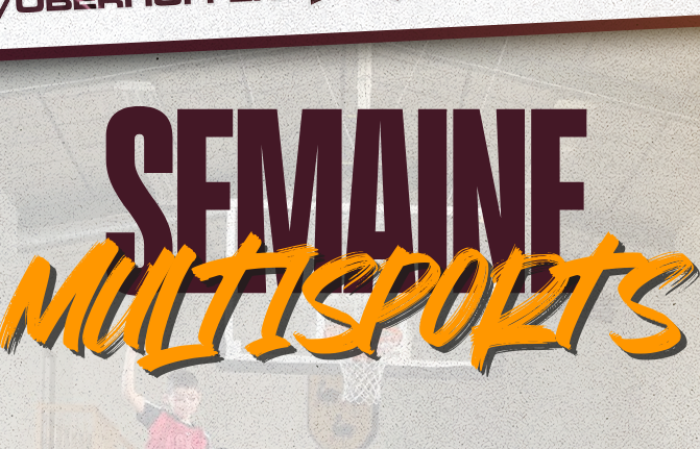 Inscriptions pour la semaine multisports Avril 2026